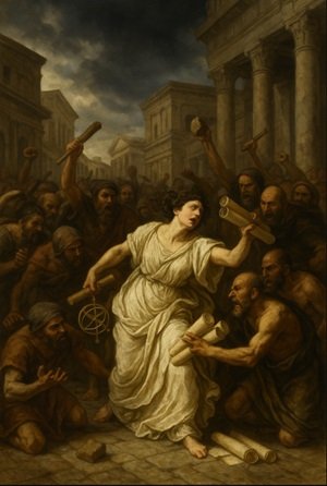 Hipátia - trágico fim