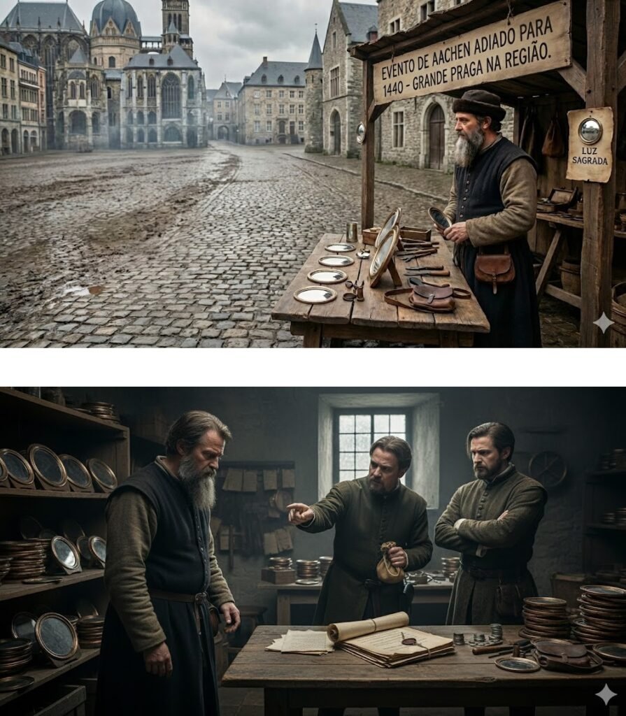 Gutenberg - o evento dos peregrinos não aconteceu como o esperado