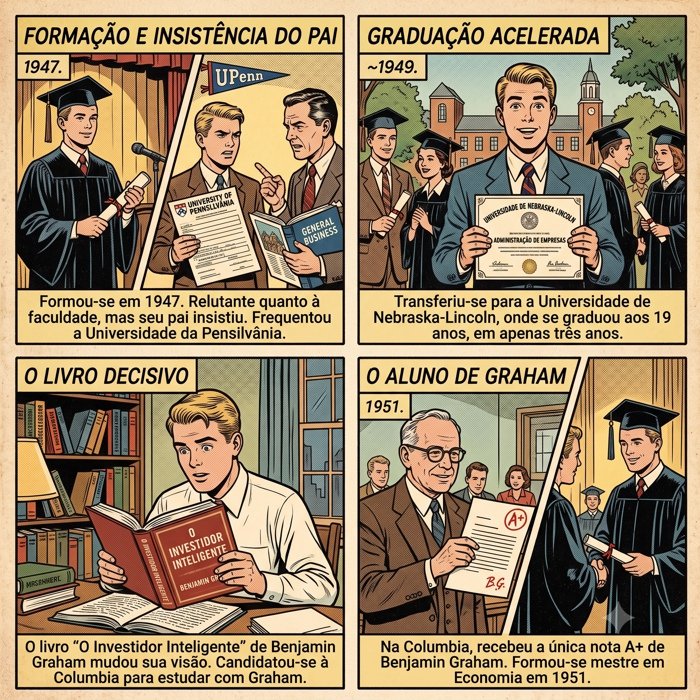 Warren Buffett Formação