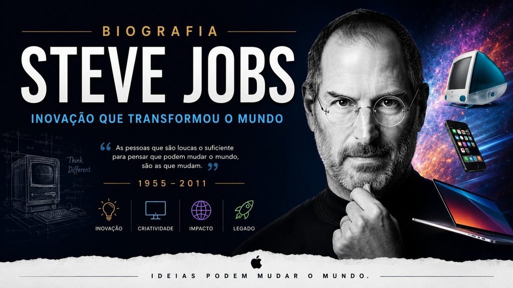 Biografia de Steve Jobs: História, Vida, Apple e Legado