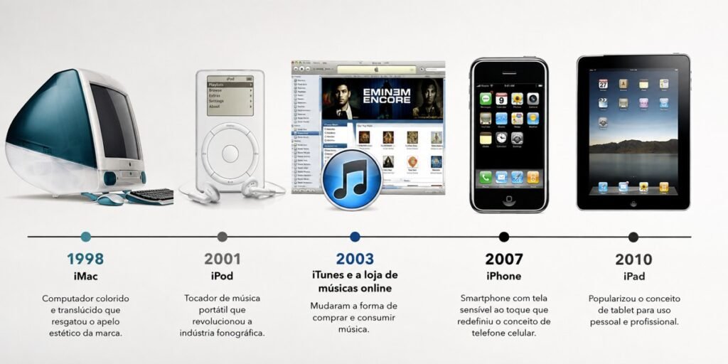 A revolução dos produtos Apple (1997–2011)