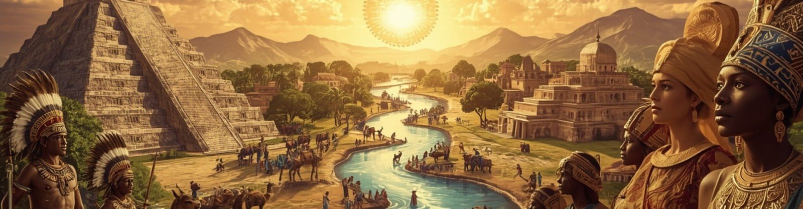 #Capa. Questionário Povos antigos da América e África.